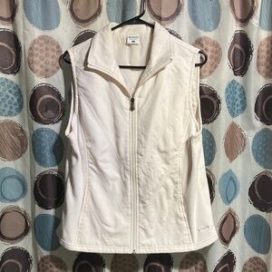 Columbia Women's Off-White Fleece Vest